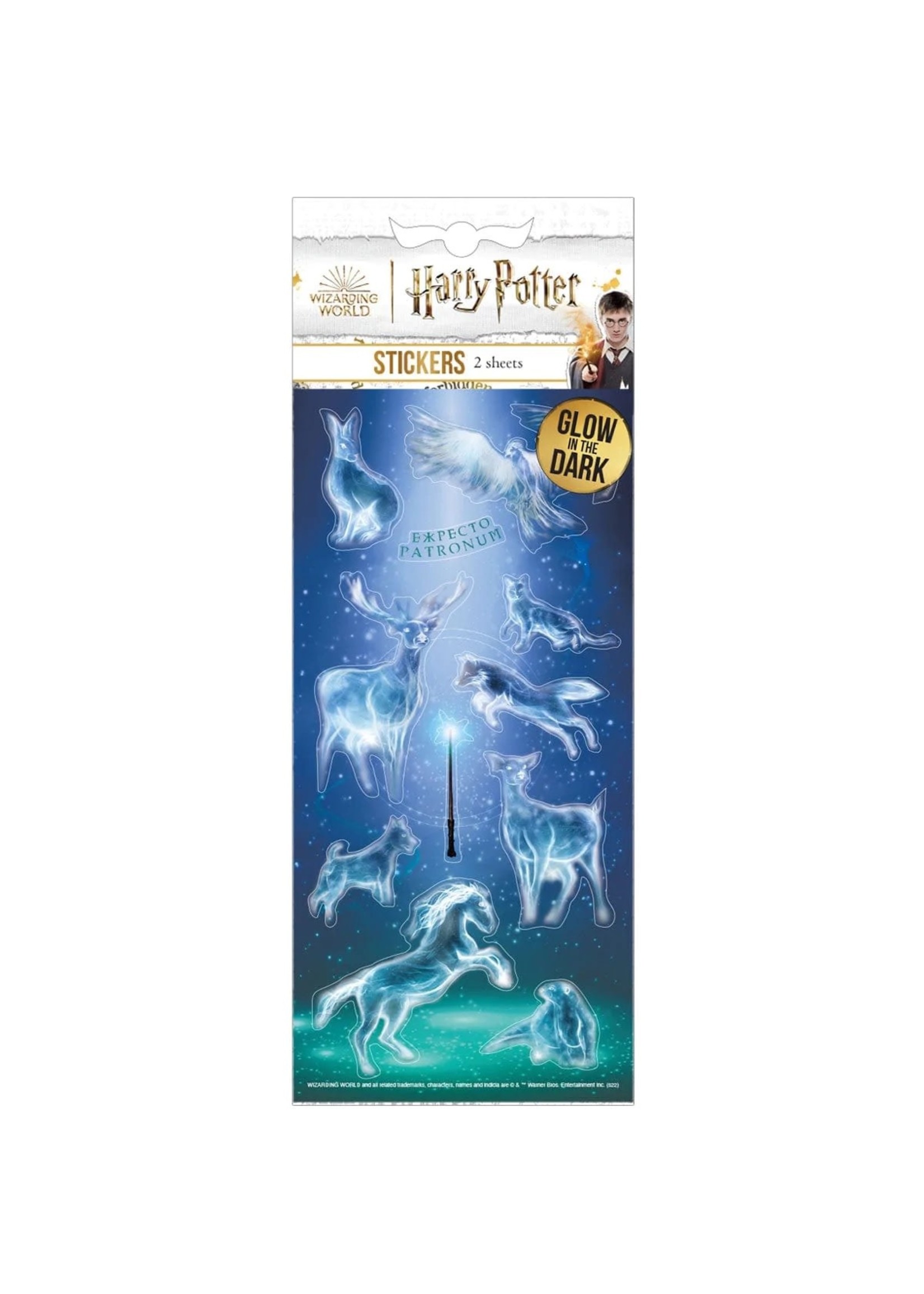 paper house Harry Potter Patronus Glow-in-the-Dark stickers - Creative  Escape