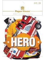 paper house Heros Diecut stickers