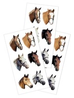 paper house Horses 2x4 stickers
