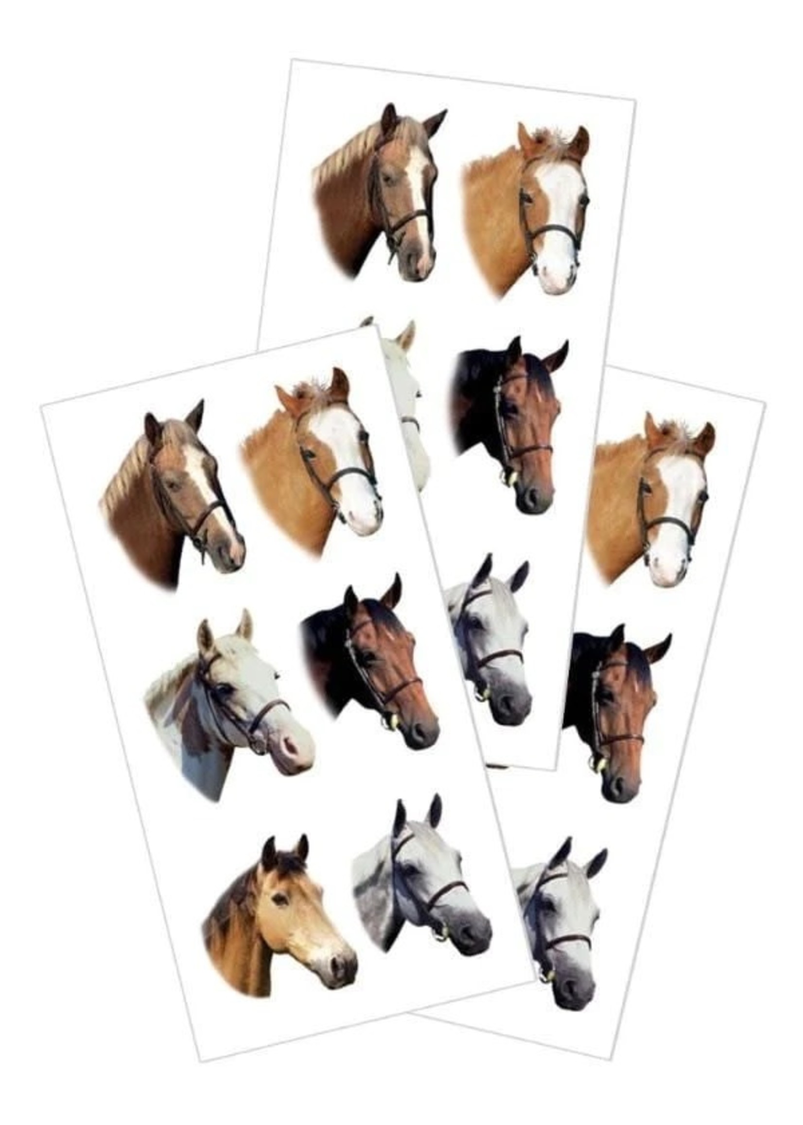 paper house Horses 2x4 stickers