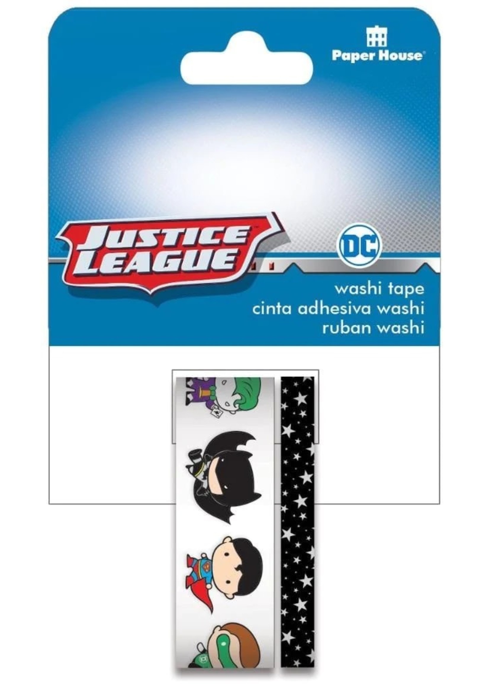 paper house Justice League: Chibi Characters washi tape