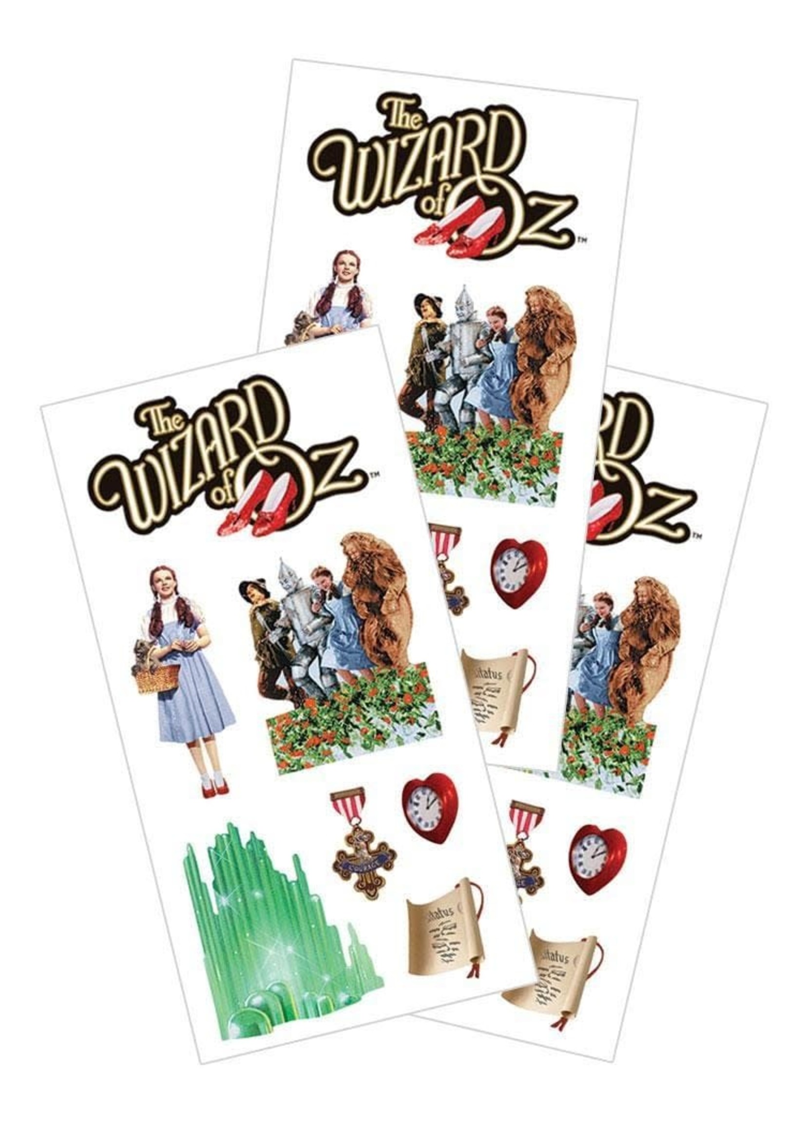 paper house Oz- Wizard of Oz 2 2x4 stickers