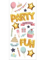 paper house Party stickers