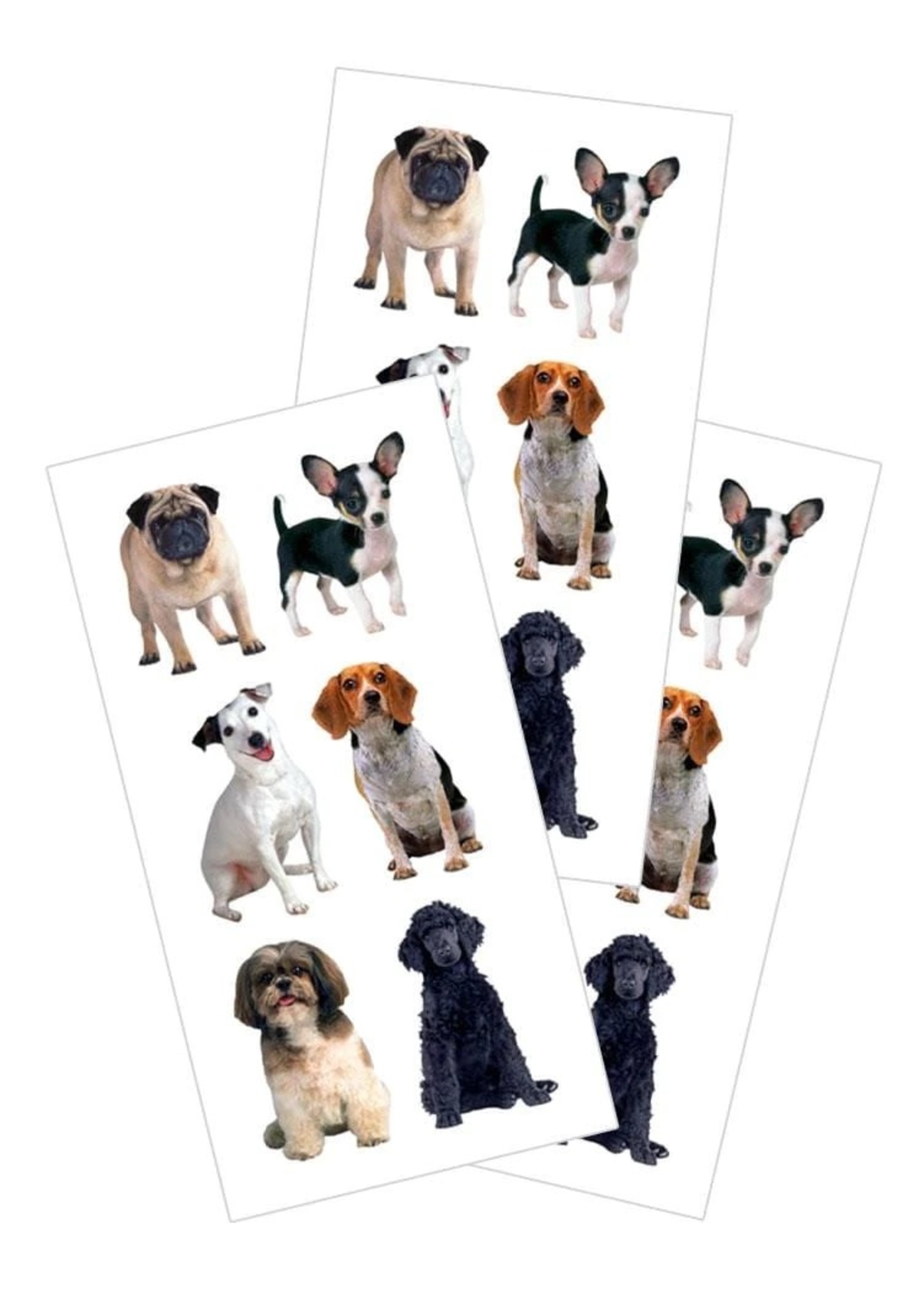 paper house Small Mixed Dogs 2x4 stickers