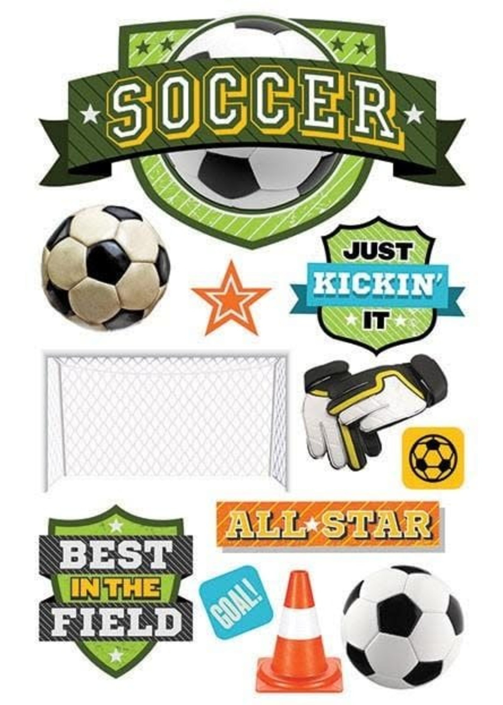 paper house Soccer Champ stickers