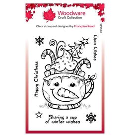 Woodware Frosty Cup Stamp