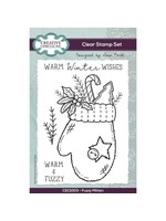 Creative Expressions Fuzzy Mittens Stamp