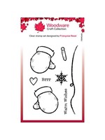 Woodware Gloves Stamp