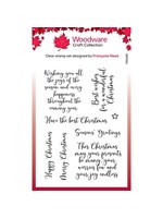 Woodware Loving Christmas Stamp