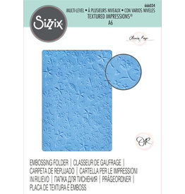 sizzix Sizzix® Multi-Level Textured Impressions® Embossing Folder - Drifting Leaves by Olivia Rose