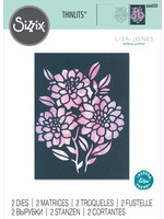 Sizzix Sizzix® Thinlits® Die Set 2PK - Negative Florals by Lisa Jones