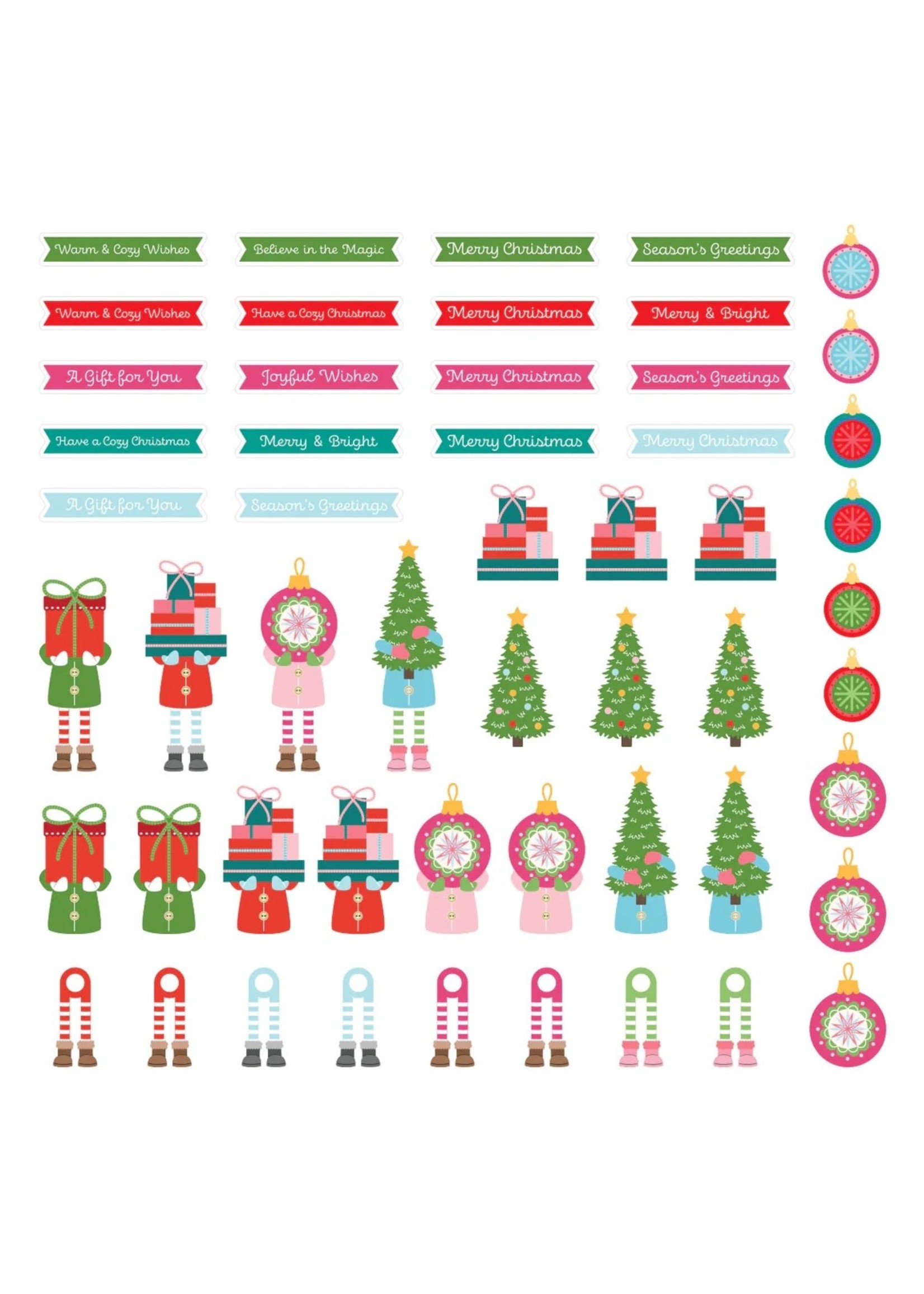 spellbinders Christmas Delivery Die Cuts