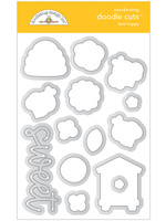 DOODLEBUG farmers market: bee happy doodle cuts