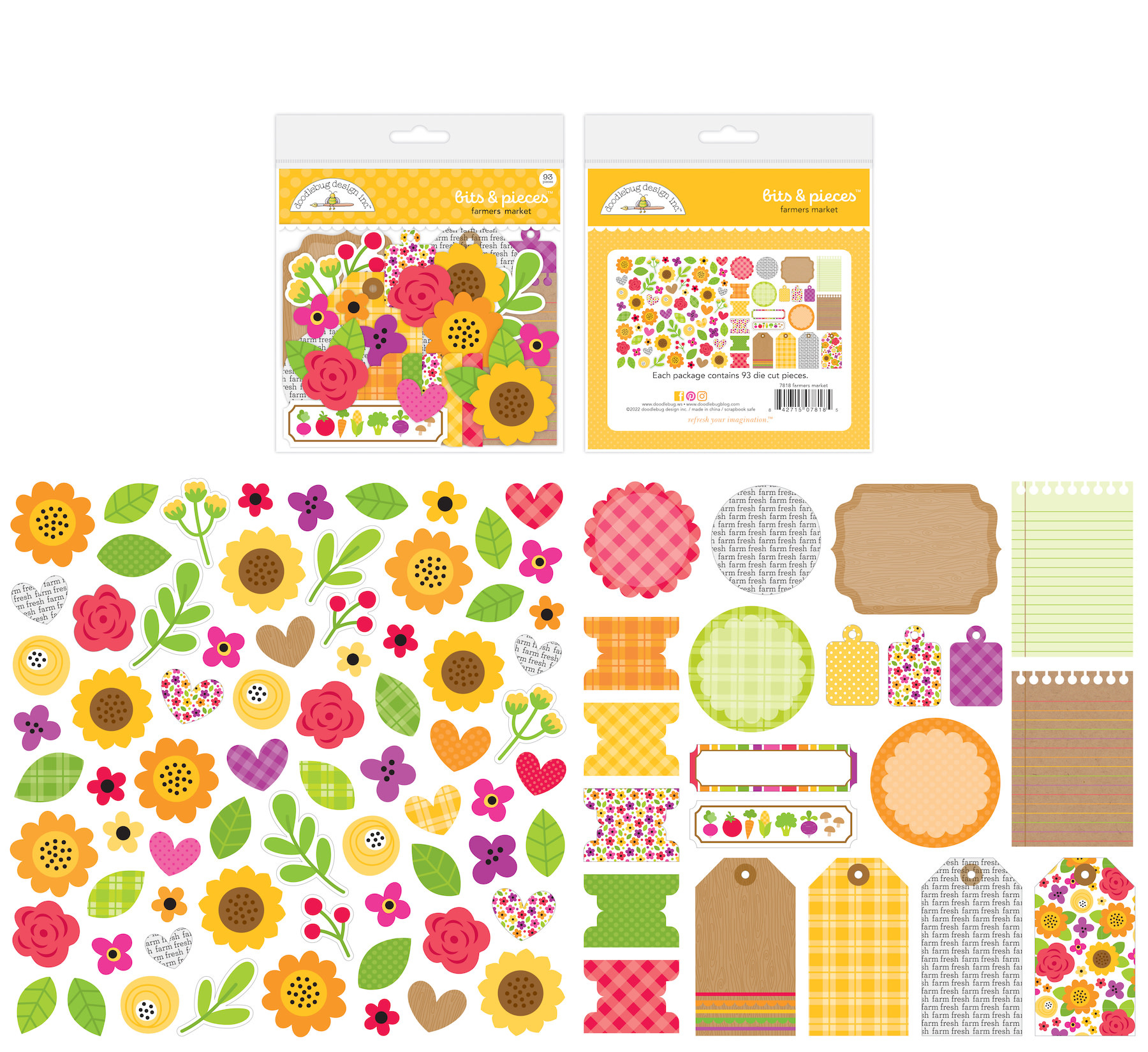 DOODLEBUG farmers market bits & pieces Creative Escape