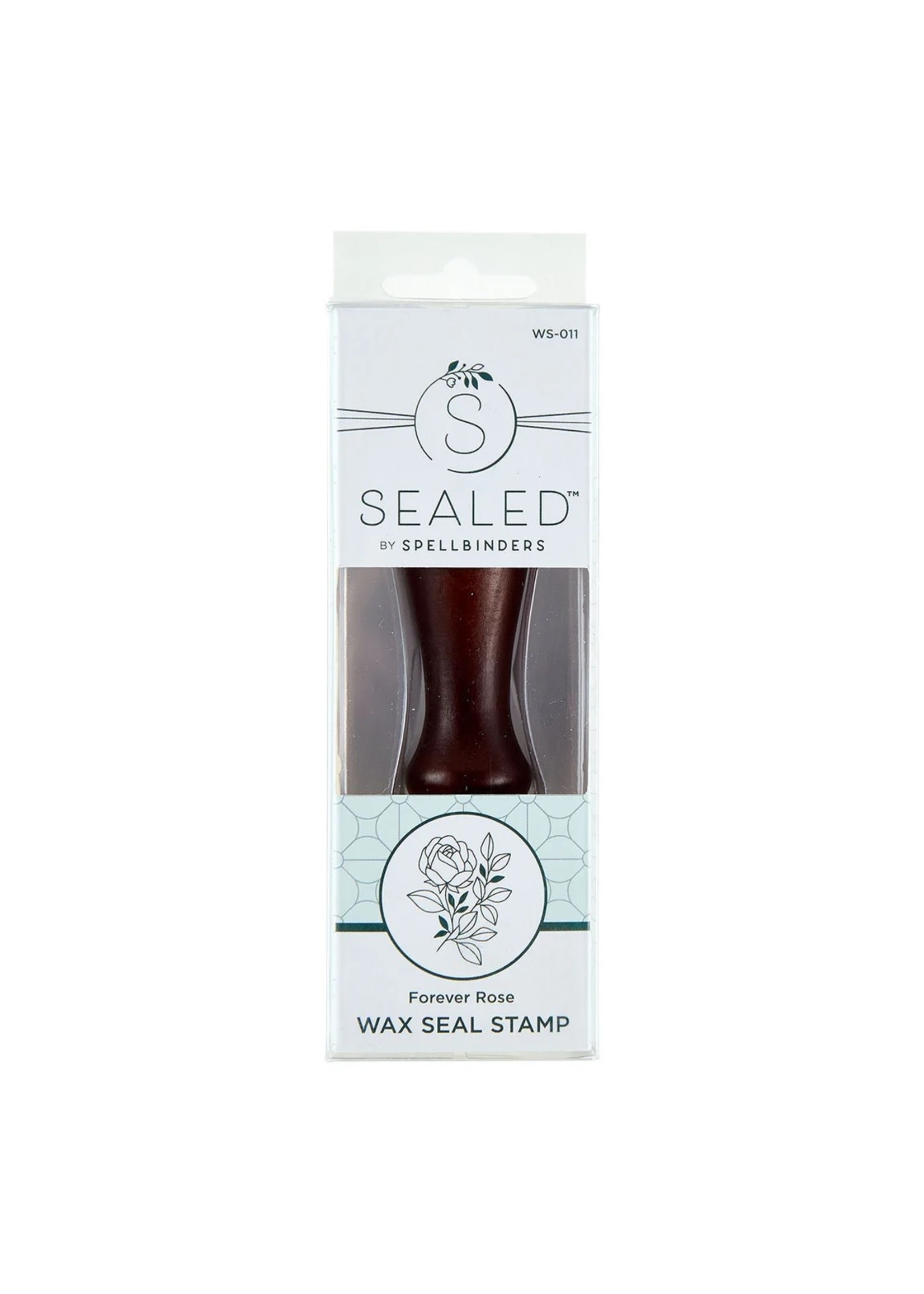 spellbinders Forever Rose Wax Seal Stamp