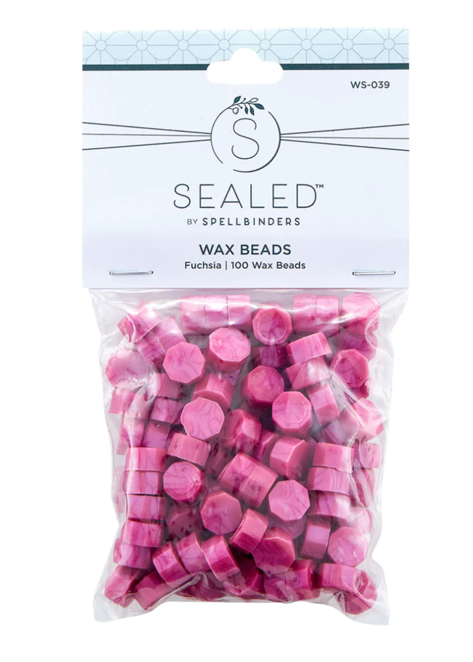 spellbinders Fuchsia Wax Beads