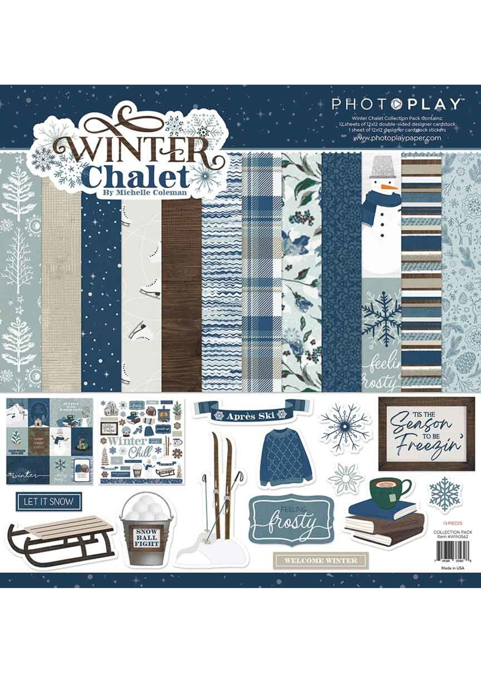 Photoplay Winter Chalet: Collection Pack