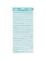 DOODLEBUG Swimming Pool alphabet soup puffy stickers