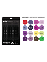 OLO OLO 8pc. Set 4 Lavender