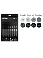 OLO OLO 8pc. Set 8 Cool Gray