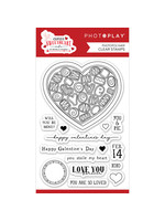 Photoplay Cupid’s Sweetheart Cafe - 4"x6" Stamp Set