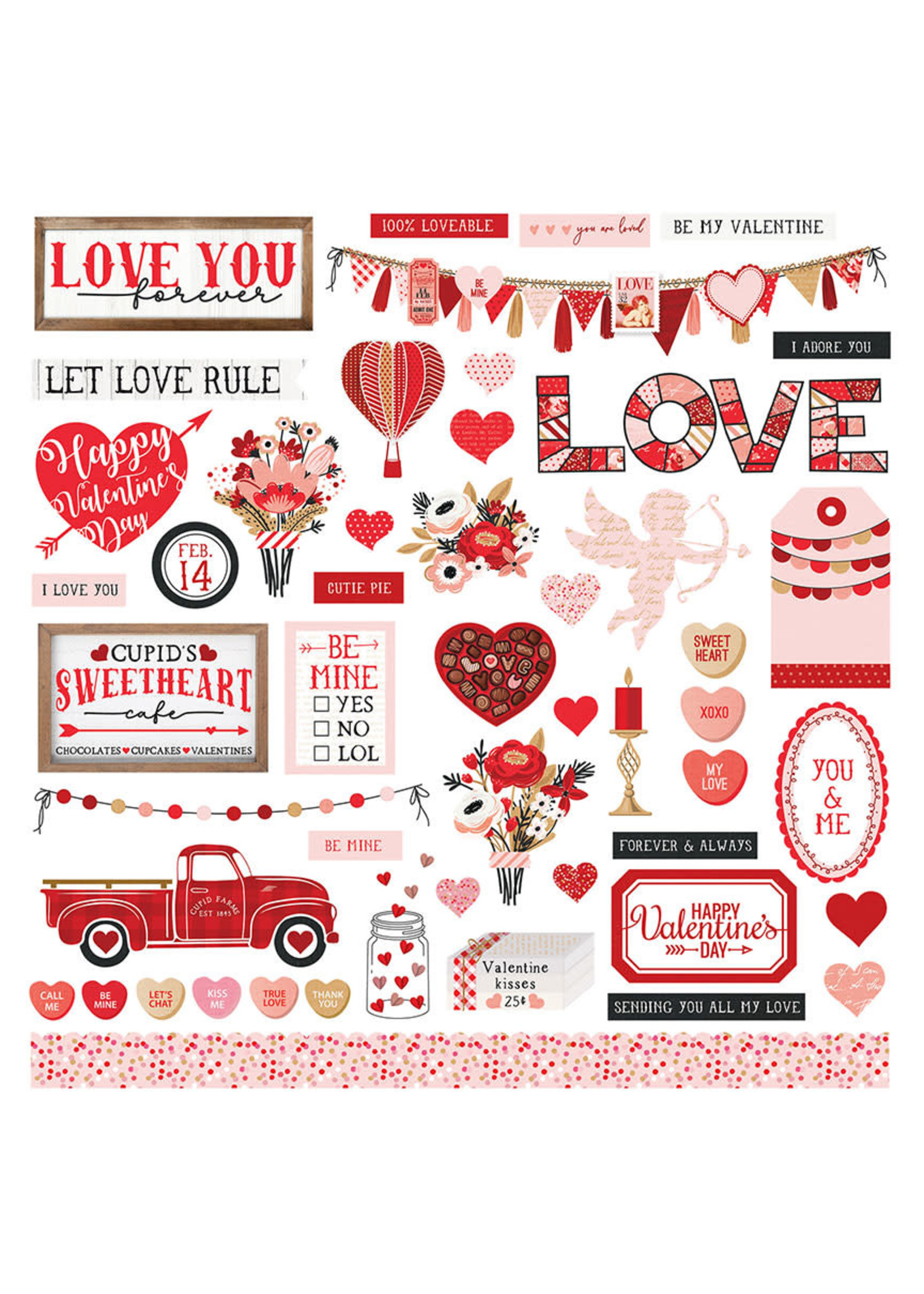 Photoplay Cupid’s Sweetheart Cafe - Element Sticker