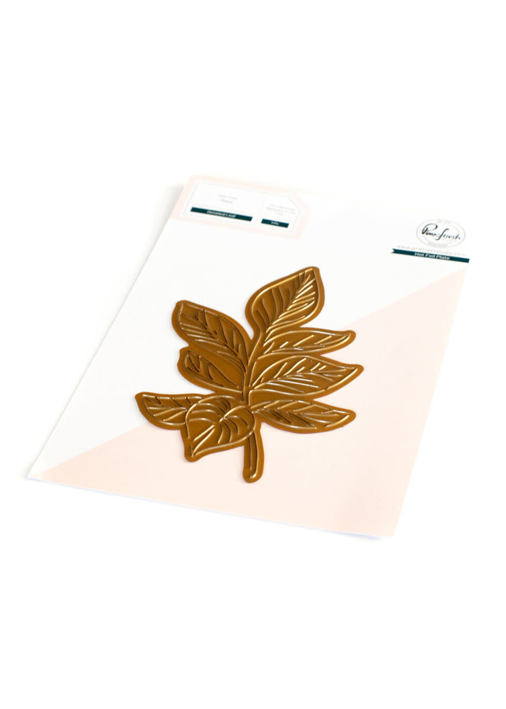 PinkFresh Studios Detailed Leaf Hot Foil