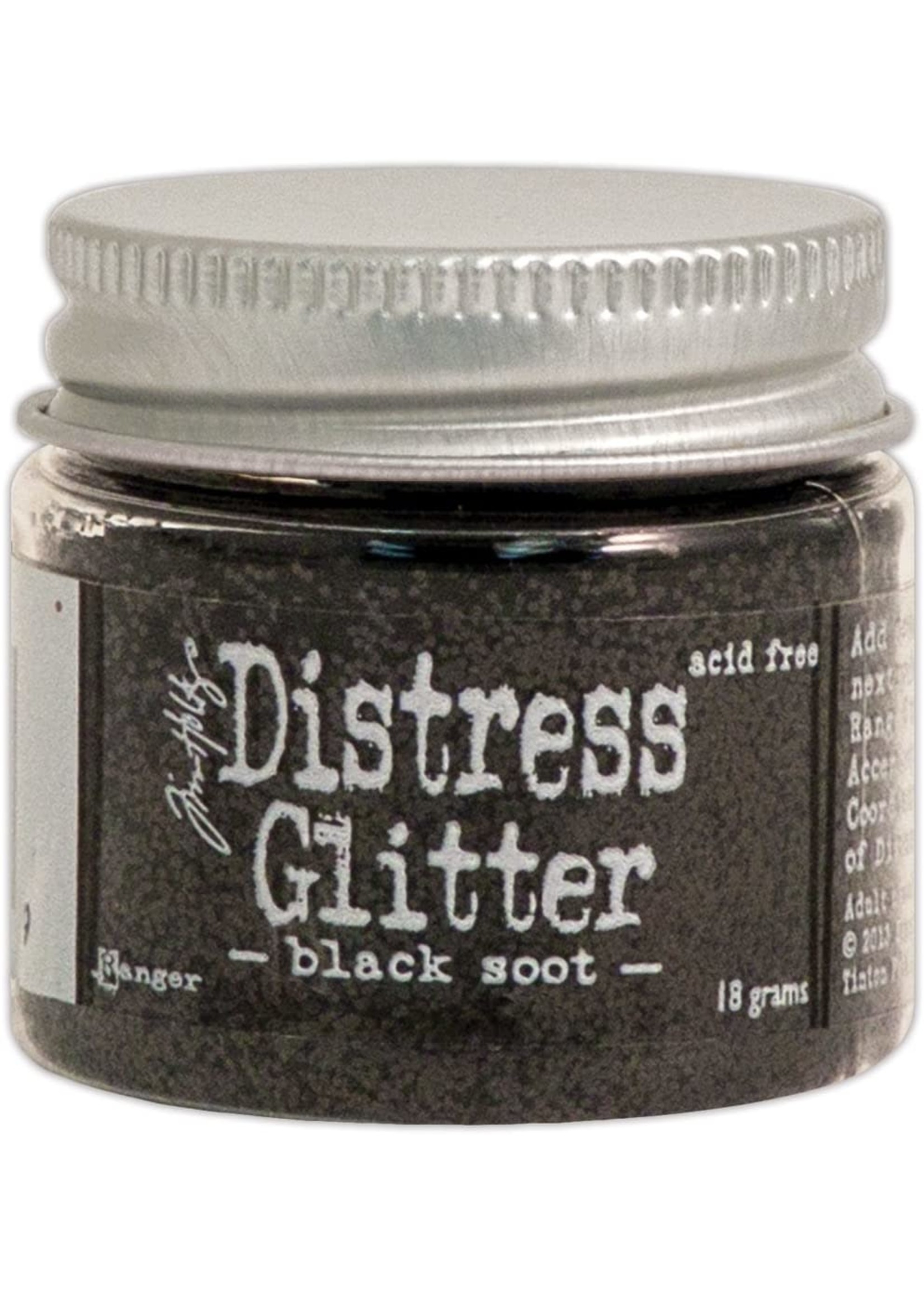 RANGER Distress Glitter Black Soot