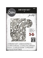 Sizzix Sizzix® 3-D Texture Fades™ Embossing Folder - Entangled by Tim Holtz®