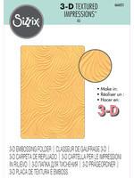 Sizzix Sizzix® 3-D Textured Impressions® Embossing Folder - Flowing Waves