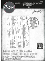 Sizzix Sizzix® Multi-Level Texture Fades™ Embossing Folder - Dotted by Tim Holtz®