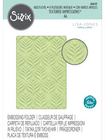 Sizzix Sizzix® Multi-Level Textured Impressions® Embossing Folder - Palm Repeat by Lisa Jones