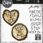 sizzix Sizzix® Thinlits® Die Set 33PK - Wood Slice by Tim Holtz®