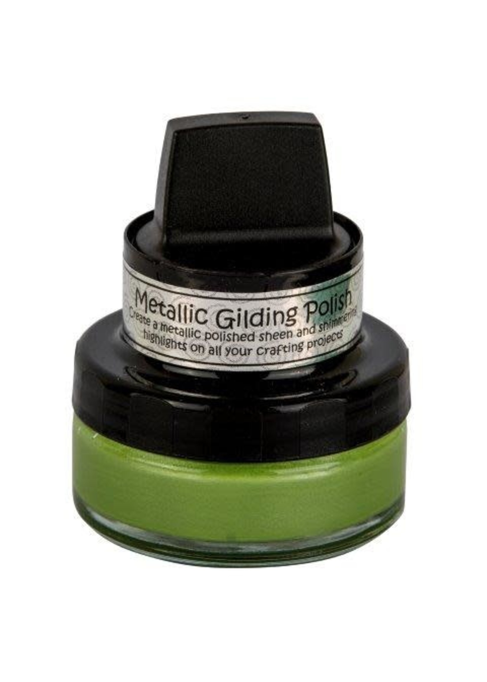 Cosmic Shimmer Metallic Gilding Polish: Citrus Green