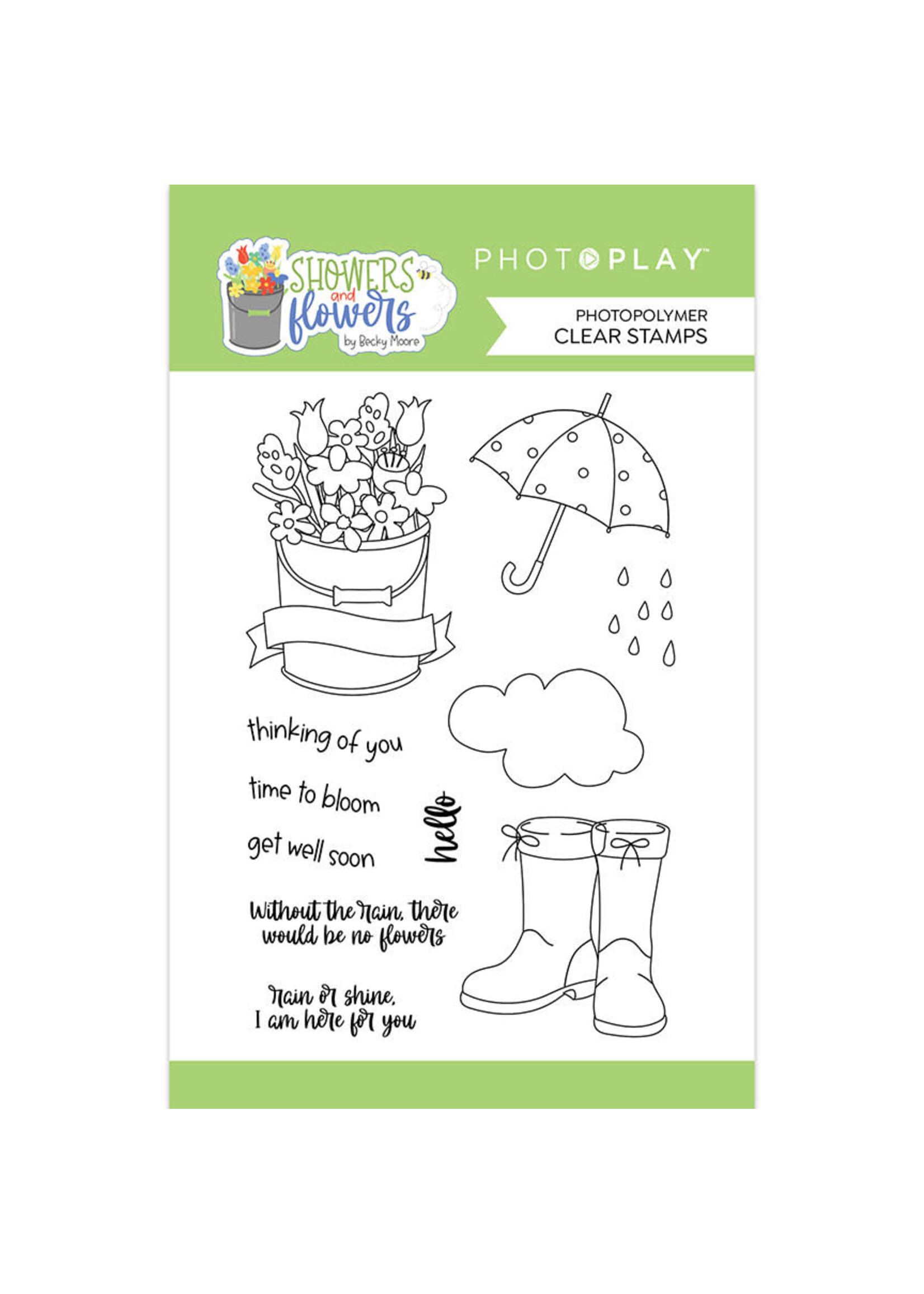 Photoplay Showers and Flowers - Stamps