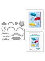 spellbinders Rain or Shine Etched Dies by Vicki Papaioannou