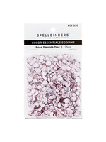 spellbinders Spellbinders Color Essentials Sequins: Rose Smooth Discs