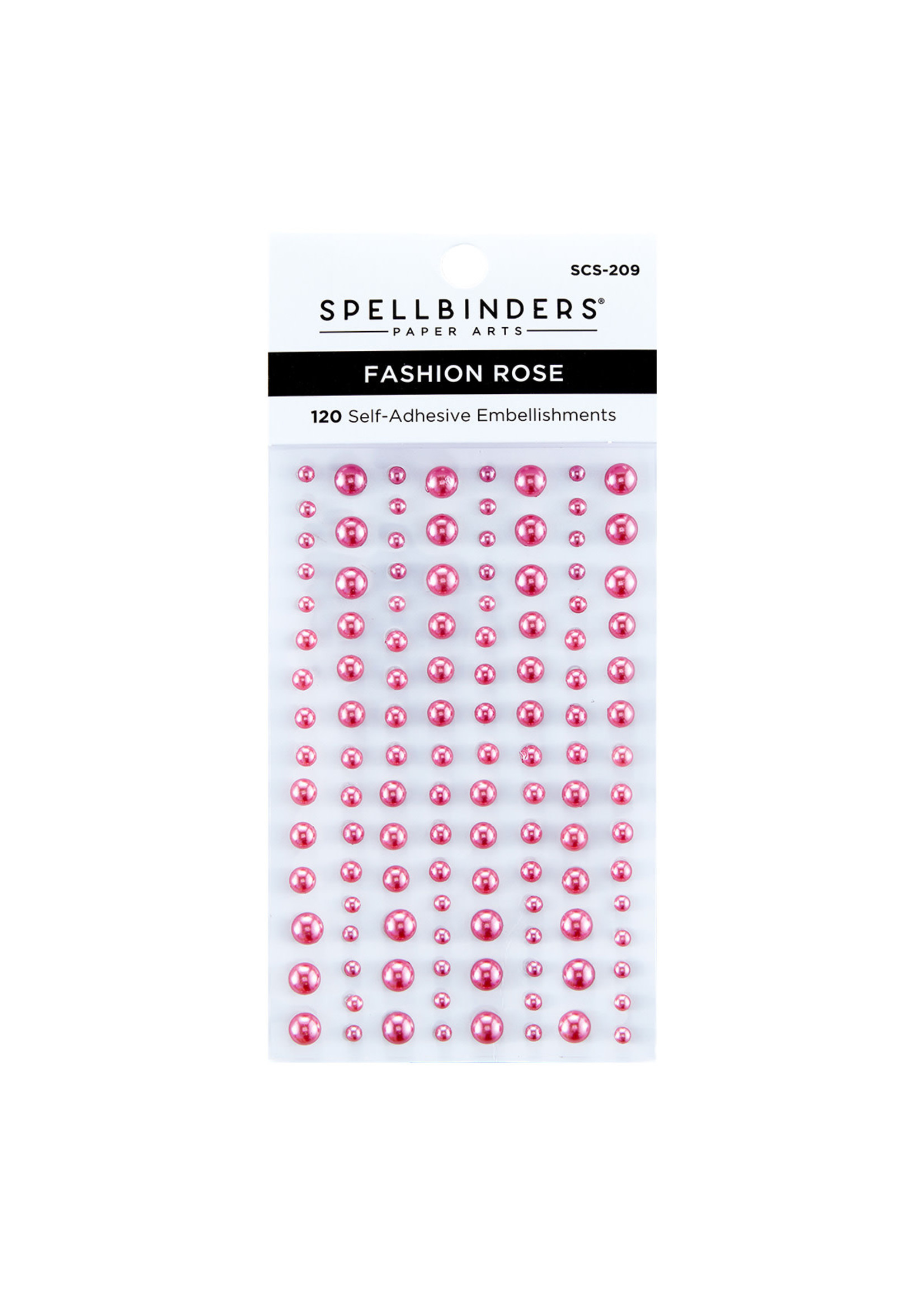 spellbinders Spellbinders Fashion Embellishment Pearl Dots: Rose