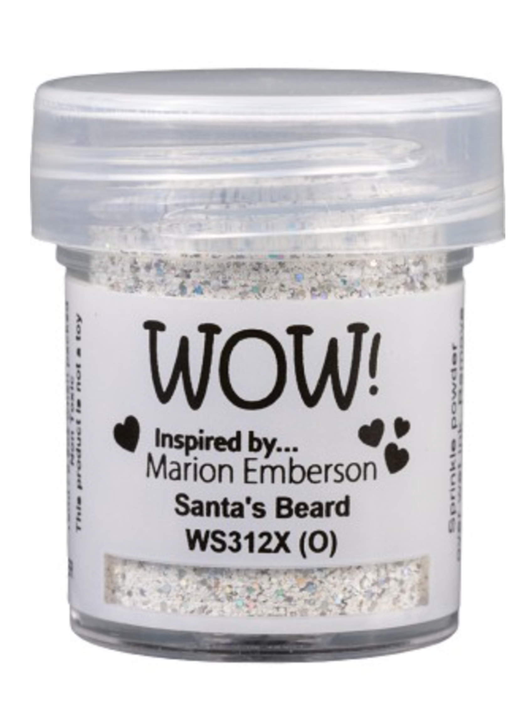 wow! Wow! Embossing Powder (O) Santa's Beard