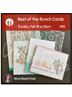 nina boettcher 2/19/23 Best of the Bunch cards with Nina