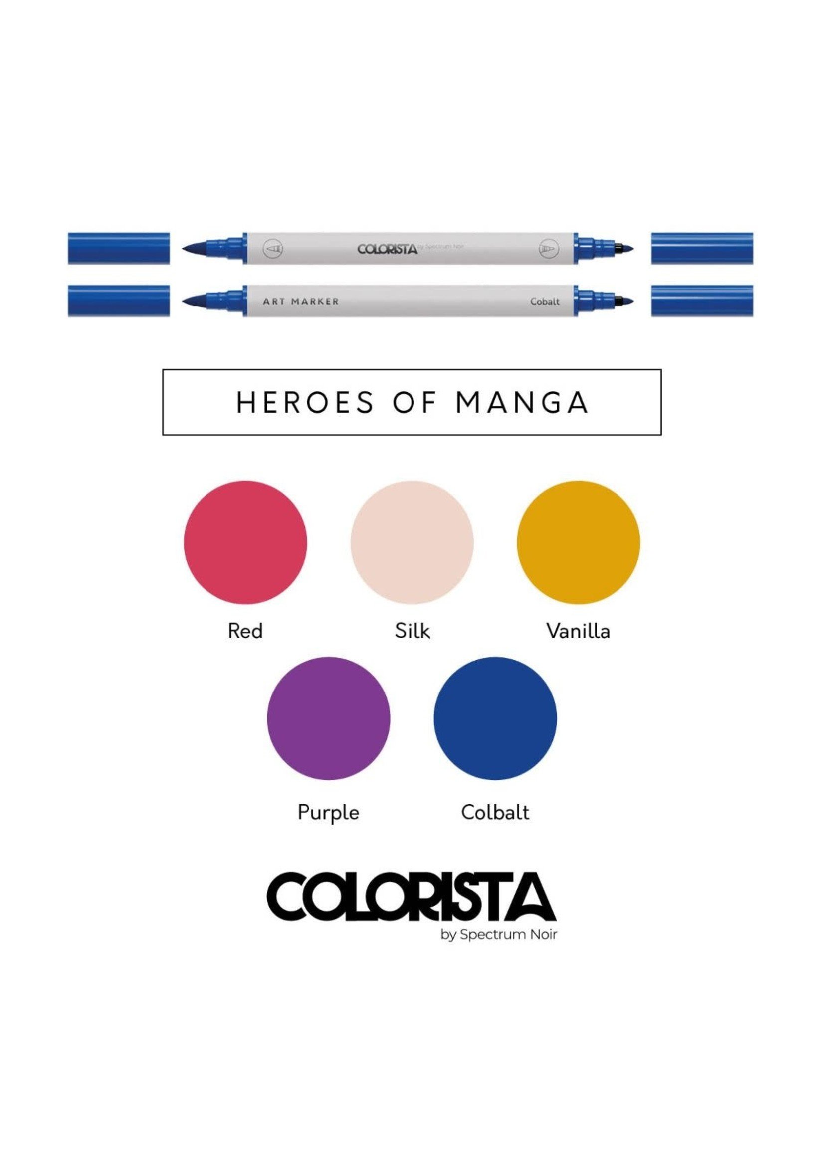 Spectrum Noir Colorista Colouring Kit: Heroes of Manga