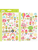 DOODLEBUG over the rainbow: over the rainbow mini icons stickers