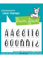 Lawn Fawn Henry Jr.'s ABCs Spanish Add-On Stamp