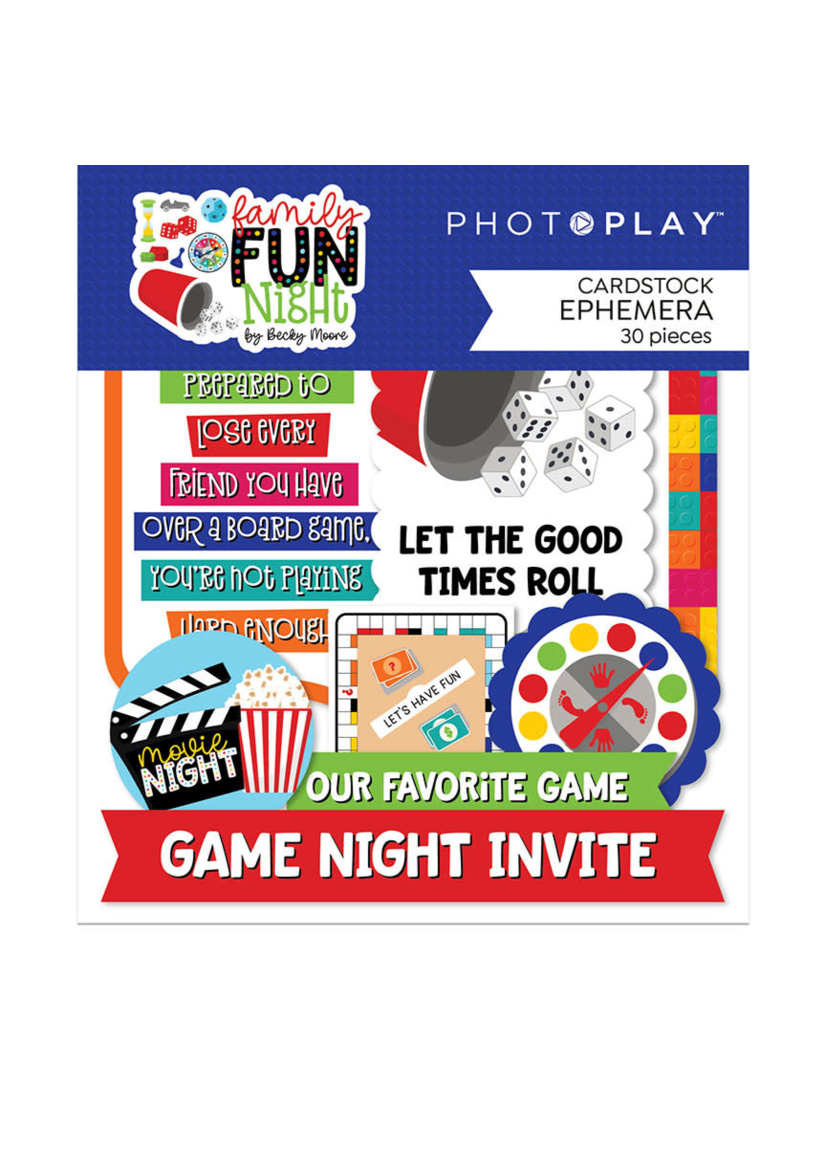 Photoplay Family Fun Night - Ephemera