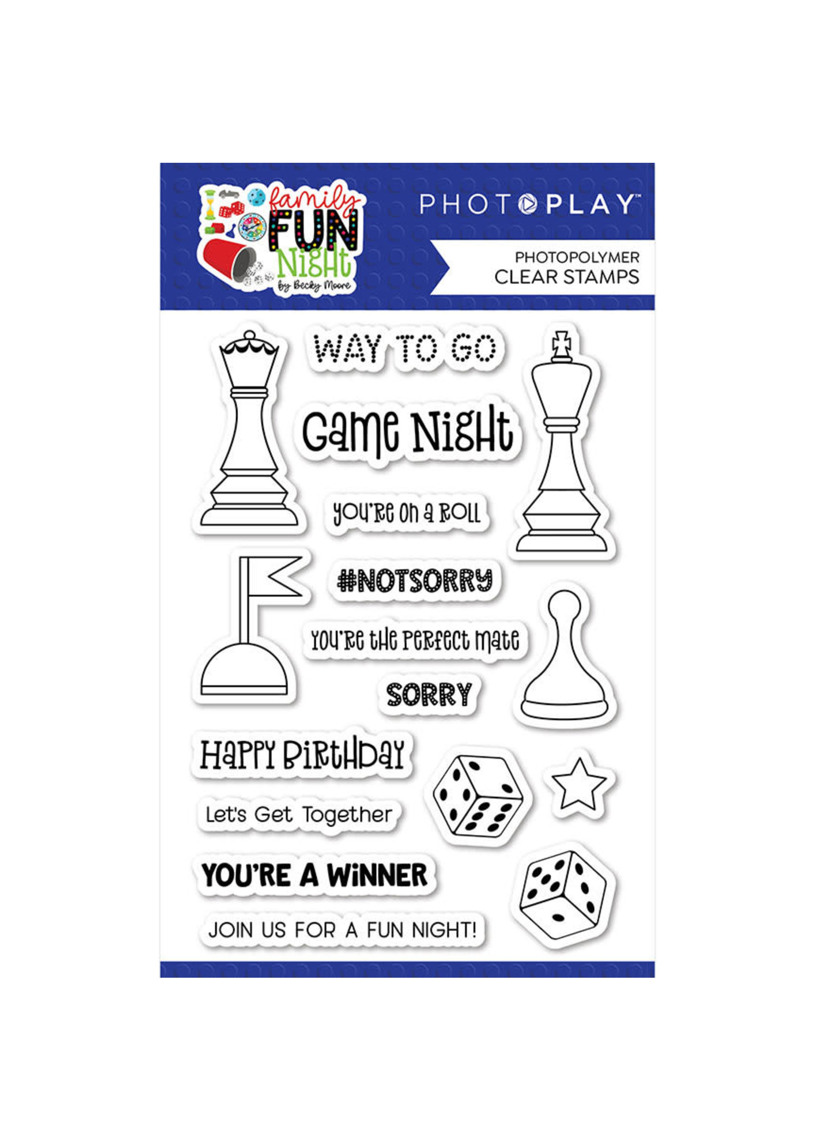 Photoplay Family Fun Night - Stamps