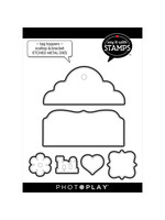Photoplay Tag Toppers - Scallop & Bracket