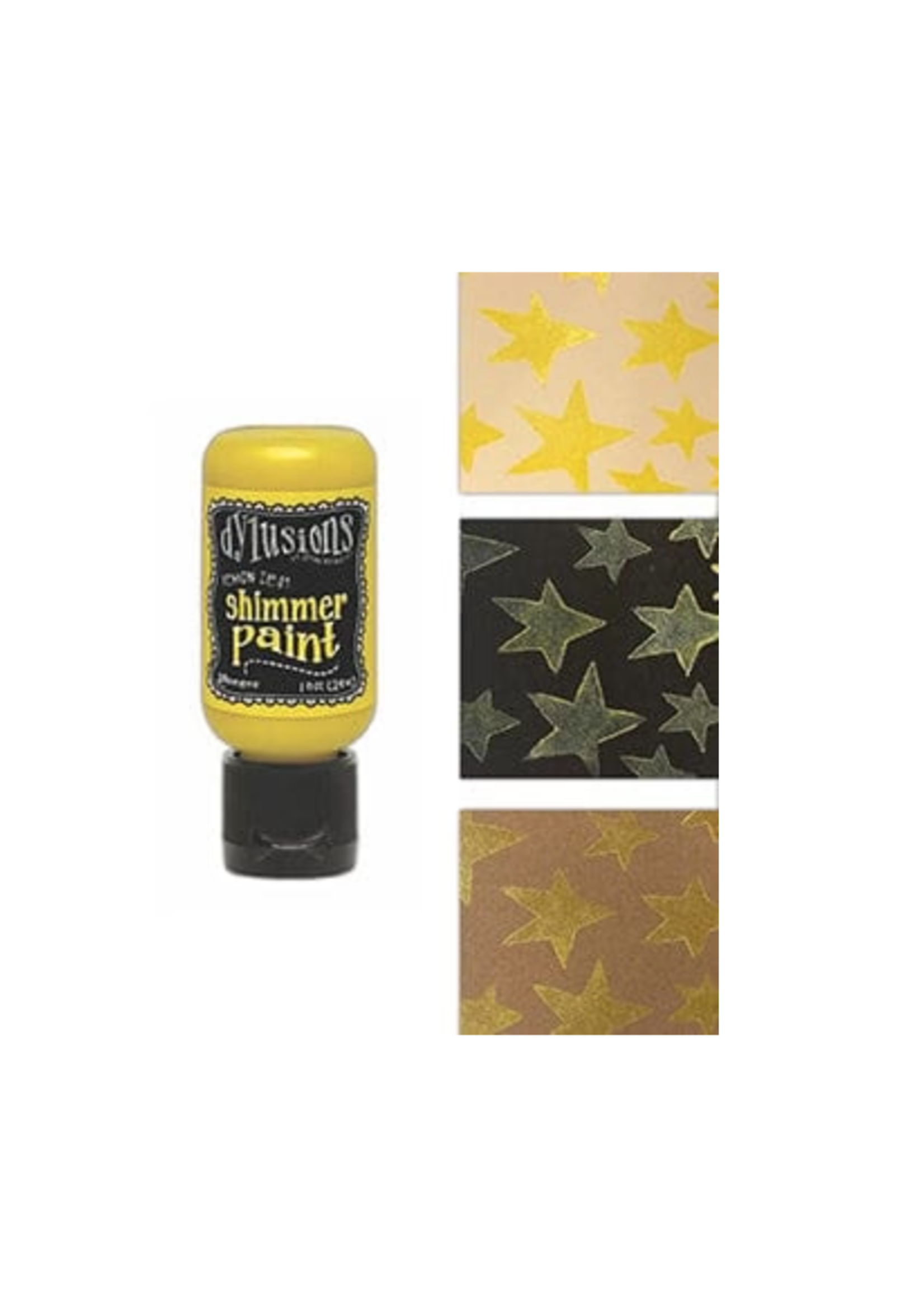 RANGER Dylusions Shimmer Paint - Lemon Zest