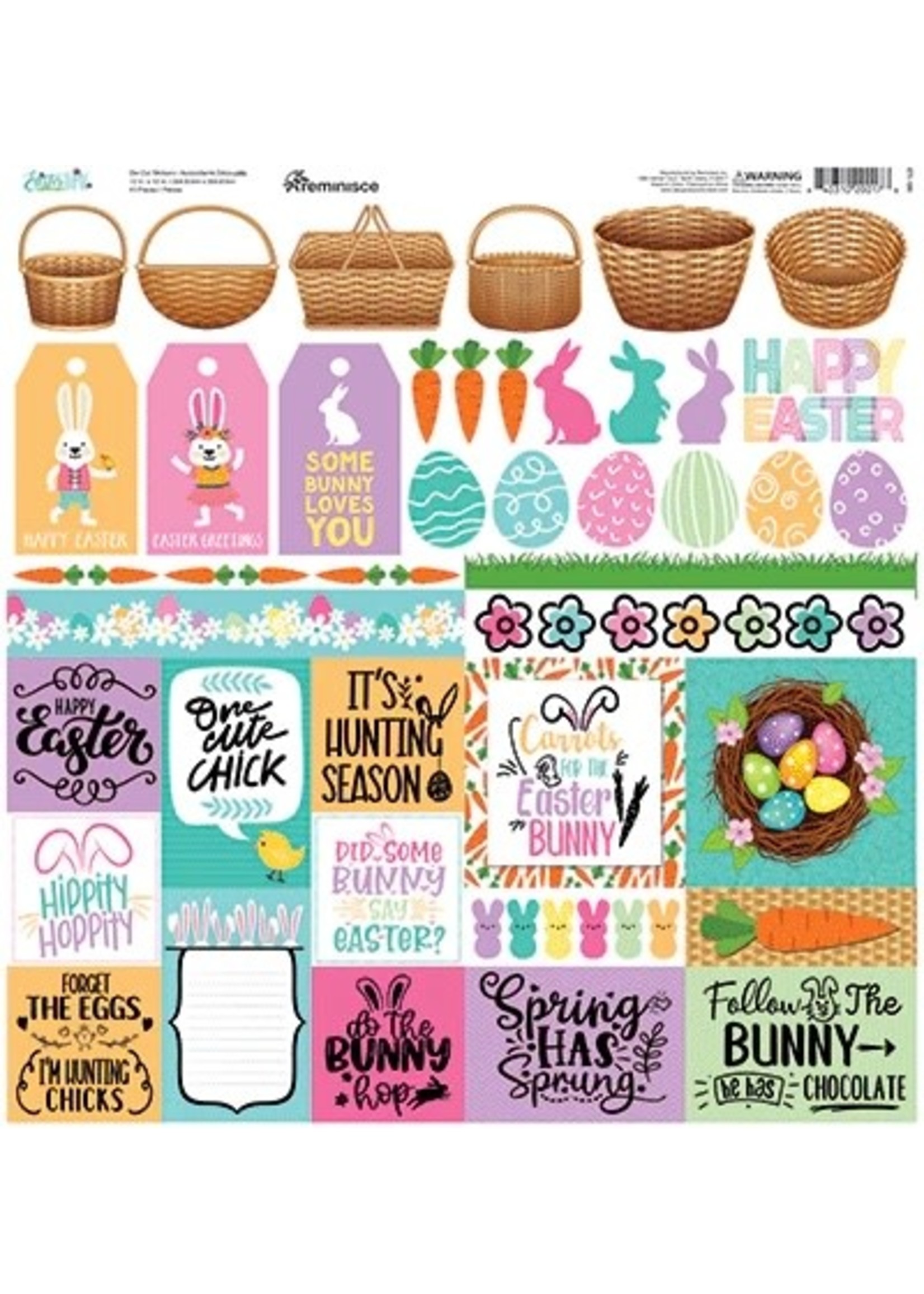 reminisce Easter Time Sticker Sheet