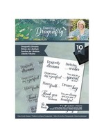 crafters companion Dragonfly Dreams Stamp