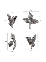 Idea-ology Idea-Ology Metal Adornments: Foliage 4/Pkg